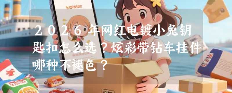2026年网红电镀小兔钥匙扣怎么选？炫彩带钻车挂件哪种不褪色？