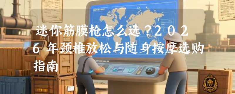 迷你筋膜枪怎么选？2026年颈椎放松与随身按摩选购指南