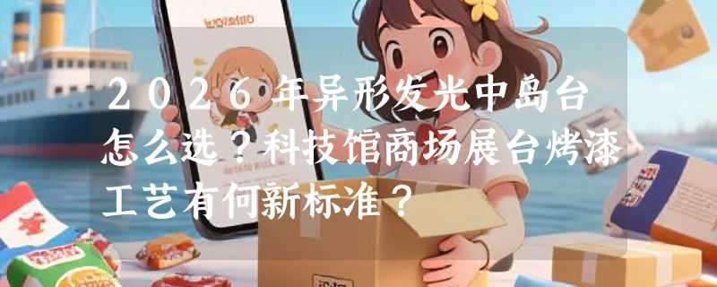 2026年异形发光中岛台怎么选？科技馆商场展台烤漆工艺有何新标准？