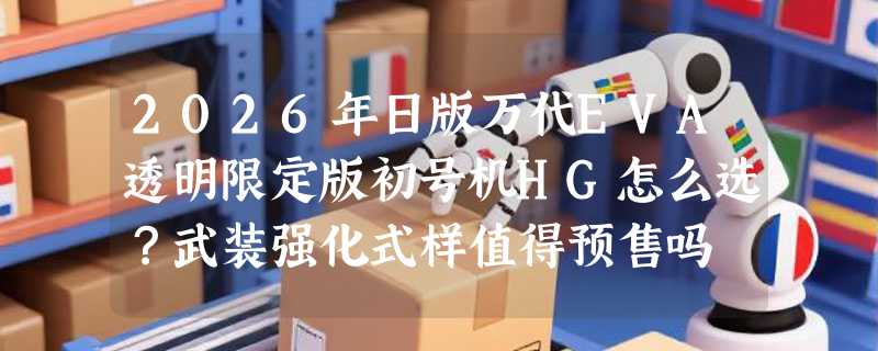 2026年日版万代EVA透明限定版初号机HG怎么选？武装强化式样值得预售吗