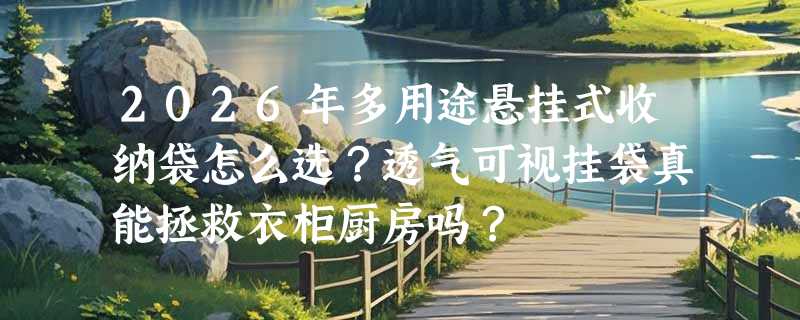 2026年多用途悬挂式收纳袋怎么选？透气可视挂袋真能拯救衣柜厨房吗？