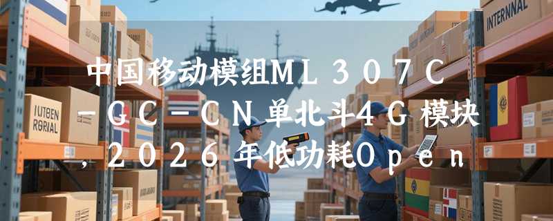 中国移动模组ML307C-GC-CN单北斗4G模块，2026年低功耗OpenCPU方案选对了吗？