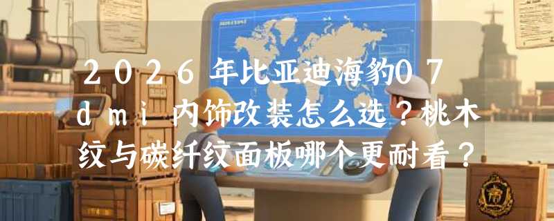 2026年比亚迪海豹07dmi内饰改装怎么选？桃木纹与碳纤纹面板哪个更耐看？