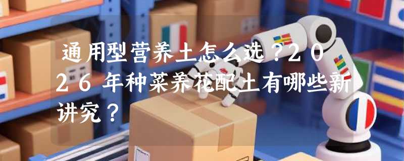 通用型营养土怎么选？2026年种菜养花配土有哪些新讲究？