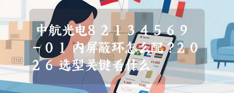 中航光电82134569-01内屏蔽环怎么配？2026选型关键看什么