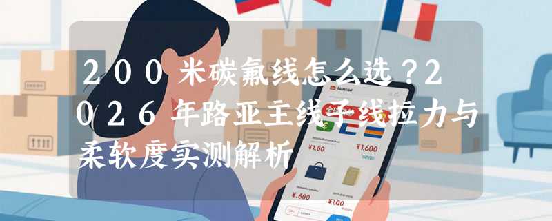 200米碳氟线怎么选？2026年路亚主线子线拉力与柔软度实测解析