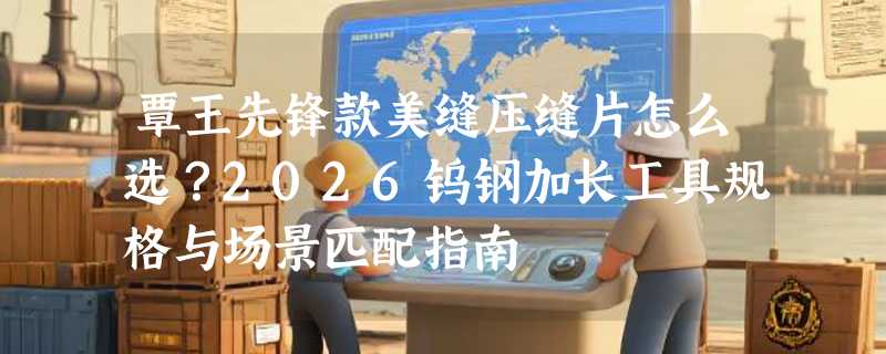 覃王先锋款美缝压缝片怎么选？2026钨钢加长工具规格与场景匹配指南