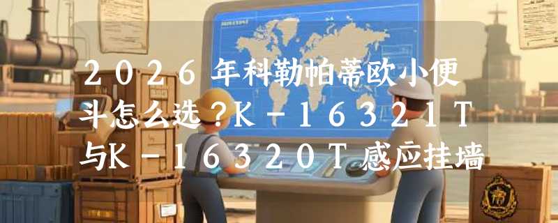 2026年科勒帕蒂欧小便斗怎么选？K-16321T与K-16320T感应挂墙式区别在哪