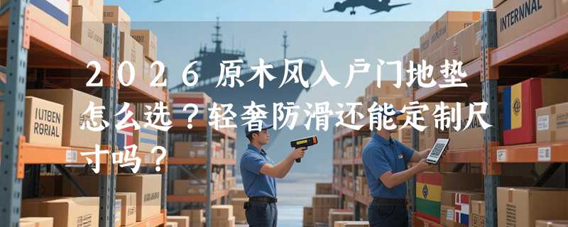2026原木风入户门地垫怎么选？轻奢防滑还能定制尺寸吗？