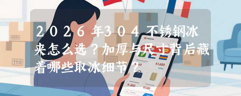 2026年304不锈钢冰夹怎么选？加厚与尺寸背后藏着哪些取冰细节？