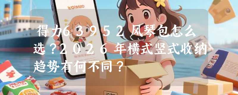 得力63952风琴包怎么选？2026年横式竖式收纳趋势有何不同？
