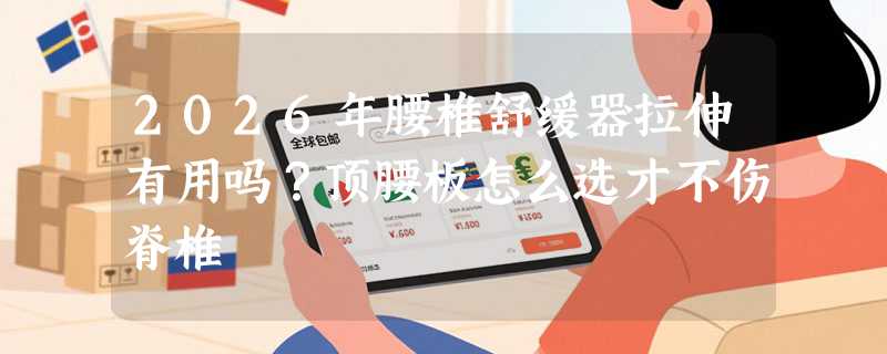2026年腰椎舒缓器拉伸有用吗？顶腰板怎么选才不伤脊椎