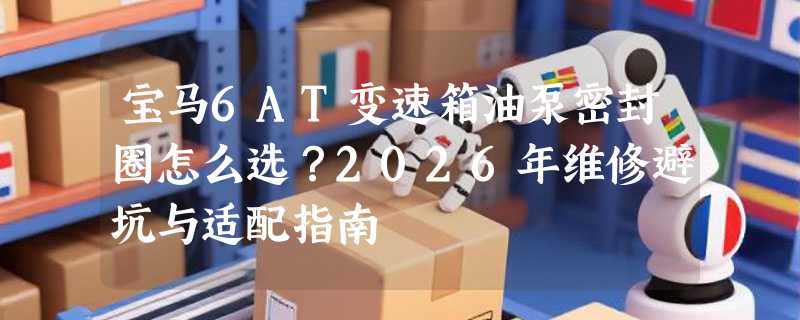 宝马6AT变速箱油泵密封圈怎么选？2026年维修避坑与适配指南