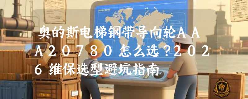 奥的斯电梯钢带导向轮AAA20780怎么选？2026维保选型避坑指南