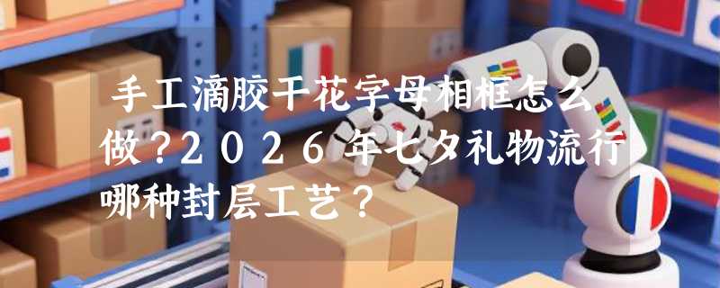 手工滴胶干花字母相框怎么做？2026年七夕礼物流行哪种封层工艺？