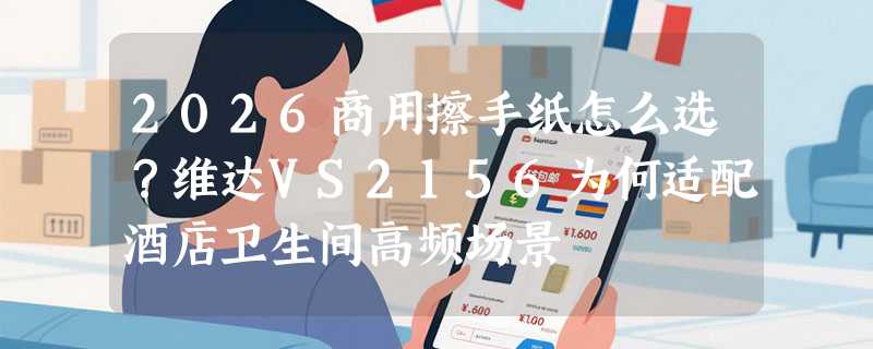 2026商用擦手纸怎么选？维达VS2156为何适配酒店卫生间高频场景
