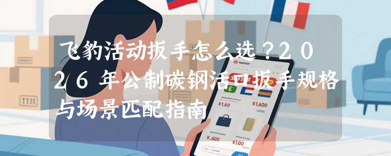 飞豹活动扳手怎么选？2026年公制碳钢活口扳手规格与场景匹配指南