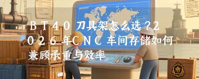 BT40刀具架怎么选？2026年CNC车间存储如何兼顾承重与效率