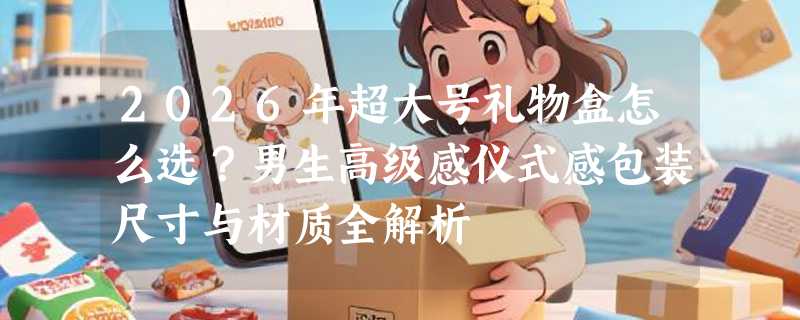 2026年超大号礼物盒怎么选？男生高级感仪式感包装尺寸与材质全解析