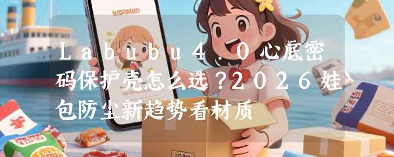 Labubu4.0心底密码保护壳怎么选？2026娃包防尘新趋势看材质