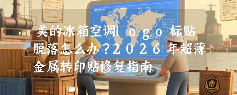 美的冰箱空调logo标贴脱落怎么办？2026年超薄金属转印贴修复指南