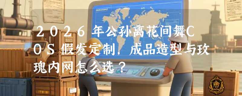 2026年公孙离花间舞COS假发定制，成品造型与玫瑰内网怎么选？