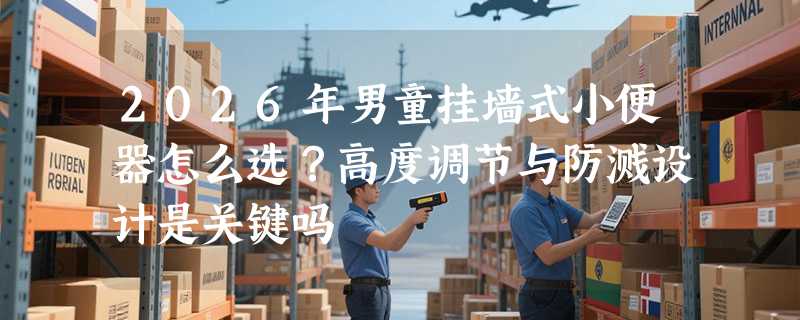 2026年男童挂墙式小便器怎么选？高度调节与防溅设计是关键吗
