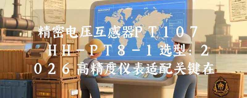 精密电压互感器PT107 HH-PT8-1选型：2026高精度仪表适配关键在哪？