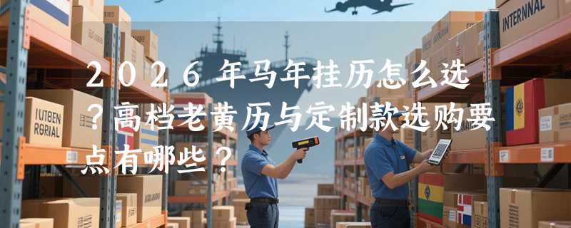 2026年马年挂历怎么选？高档老黄历与定制款选购要点有哪些？