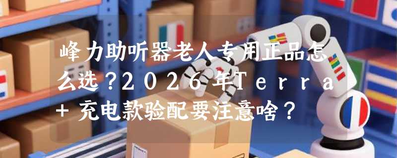 峰力助听器老人专用正品怎么选？2026年Terra+充电款验配要注意啥？