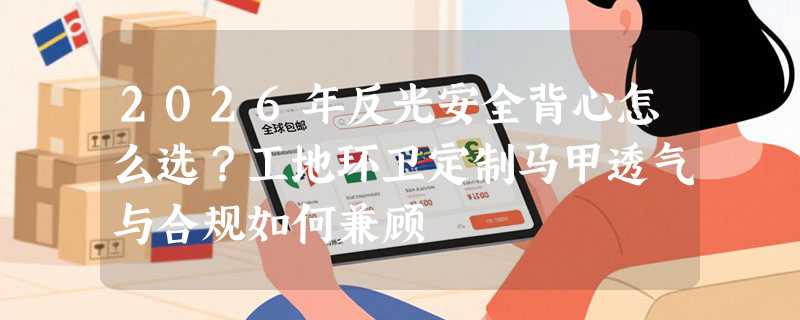 2026年反光安全背心怎么选？工地环卫定制马甲透气与合规如何兼顾