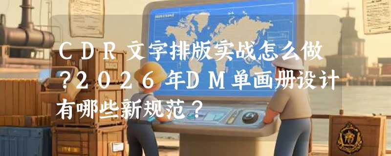 CDR文字排版实战怎么做？2026年DM单画册设计有哪些新规范？
