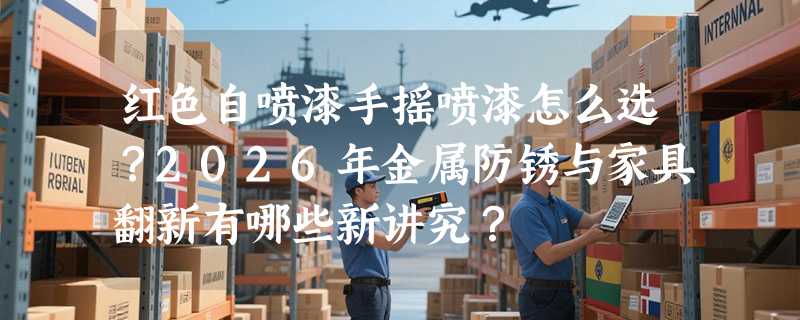 红色自喷漆手摇喷漆怎么选？2026年金属防锈与家具翻新有哪些新讲究？