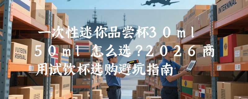 一次性迷你品尝杯30ml50ml怎么选？2026商用试饮杯选购避坑指南
