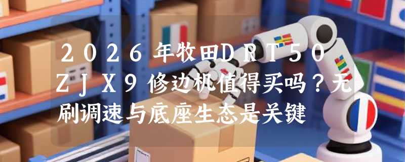2026年牧田DRT50ZJX9修边机值得买吗？无刷调速与底座生态是关键