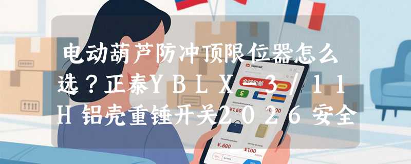 电动葫芦防冲顶限位器怎么选？正泰YBLX-3/11H铝壳重锤开关2026安全适配要点