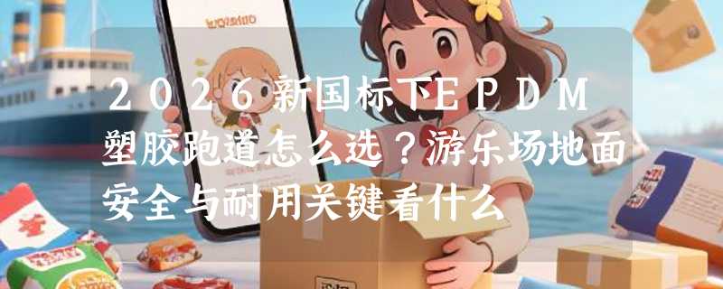 2026新国标下EPDM塑胶跑道怎么选？游乐场地面安全与耐用关键看什么