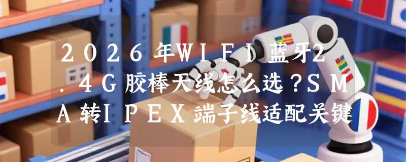 2026年WIFI蓝牙2.4G胶棒天线怎么选？SMA转IPEX端子线适配关键点在哪