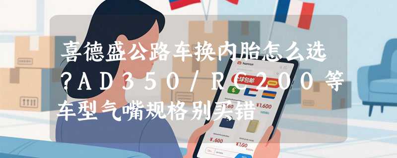 喜德盛公路车换内胎怎么选？AD350/RC200等车型气嘴规格别买错