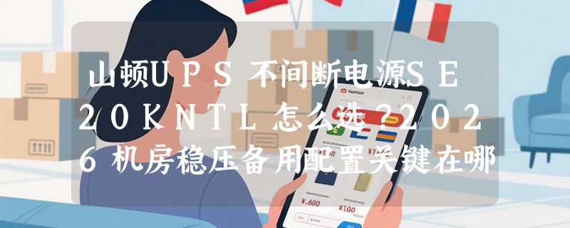 山顿UPS不间断电源SE20KNTL怎么选？2026机房稳压备用配置关键在哪