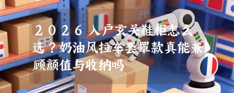2026入户玄关鞋柜怎么选？奶油风拉车套罩款真能兼顾颜值与收纳吗