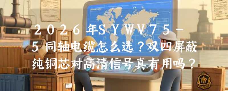 2026年SYWV75-5同轴电缆怎么选？双四屏蔽纯铜芯对高清信号真有用吗？