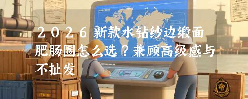 2026新款水钻纱边缎面肥肠圈怎么选？兼顾高级感与不扯发
