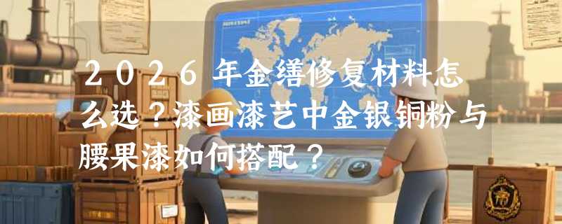 2026年金缮修复材料怎么选？漆画漆艺中金银铜粉与腰果漆如何搭配？