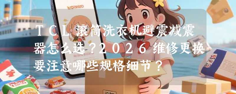 TCL滚筒洗衣机避震减震器怎么选？2026维修更换要注意哪些规格细节？