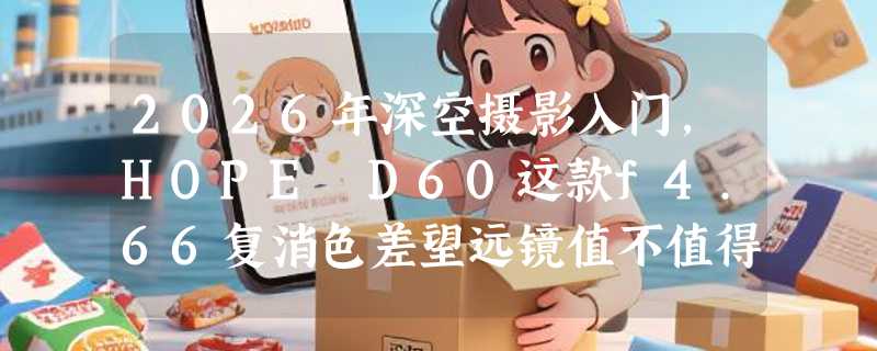 2026年深空摄影入门，HOPE D60这款f4.66复消色差望远镜值不值得冲？