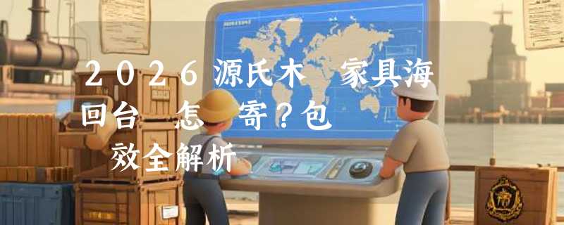 2026源氏木語家具海運回台灣怎麼寄？包稅轉運倉與時效全解析
