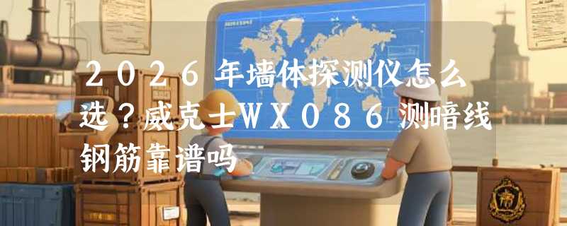 2026年墙体探测仪怎么选？威克士WX086测暗线钢筋靠谱吗