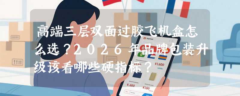 高端三层双面过胶飞机盒怎么选？2026年品牌包装升级该看哪些硬指标？