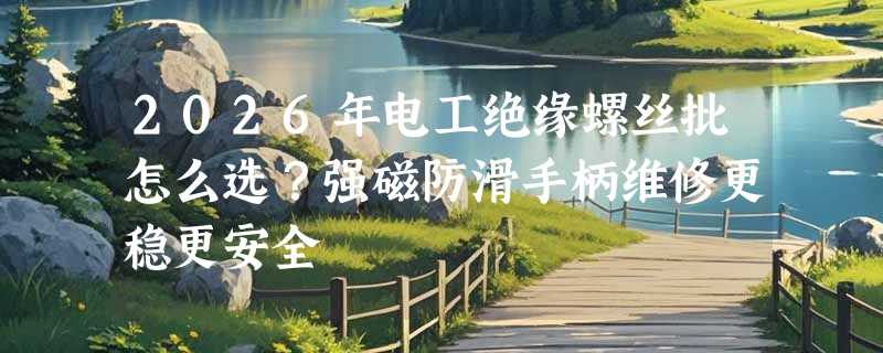 2026年电工绝缘螺丝批怎么选？强磁防滑手柄维修更稳更安全